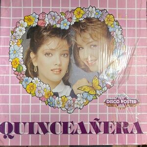 Quinceañera with Floral Heart Design